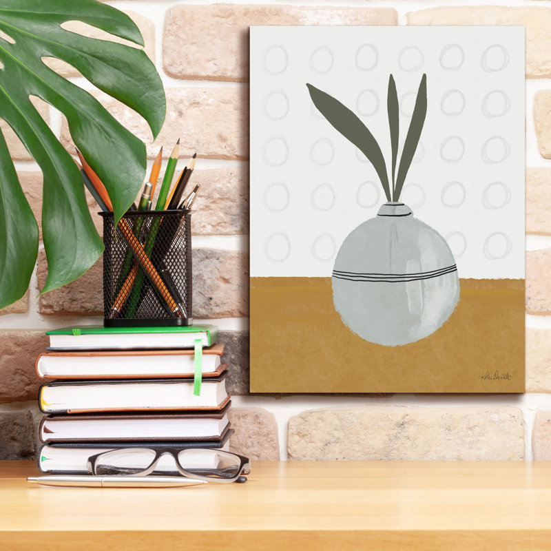  «House Plant 2» par Katie Doucette, art mural sur toile, 12 po x 16 po