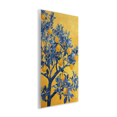Art mural «Lemon Tree on Orange» par RB