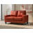 Worthen Modular Loveseat in Faux Leather-1454075475