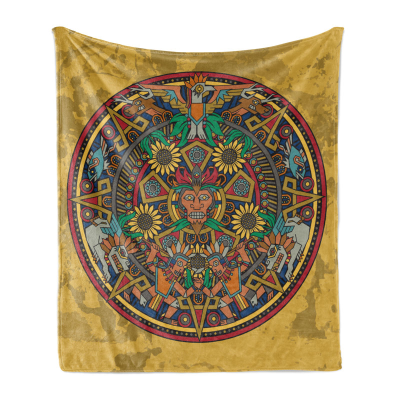 Hand Woven Throw Blanket, 60" x 80"