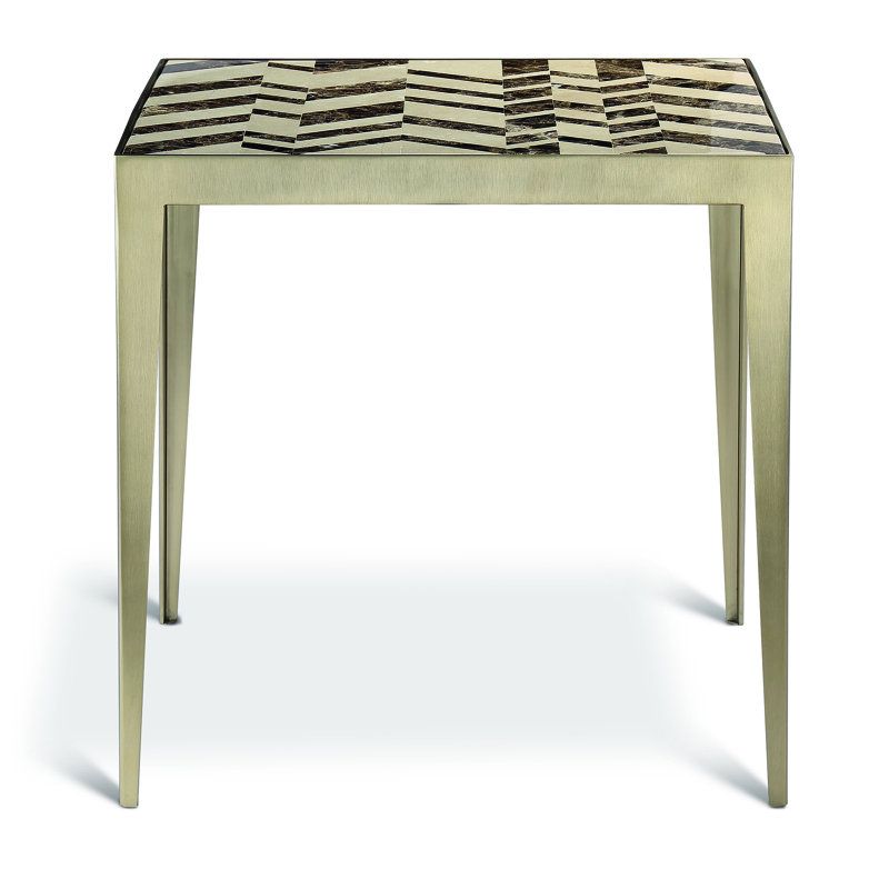 Nikki Stone Top End Table