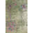 Ivy Floral Modern Patterned Woven Base And Decorative Washable Carpet-572635109