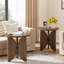 Table de bout ronde en bois