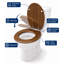 Sellman Soft Close Round Standard Toilet Seat-34459674