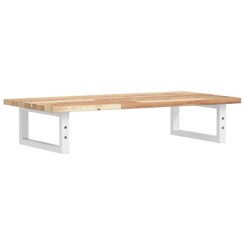 Bracket Shelf, Brown/White, 2cm H x 80cm W x 40cm D