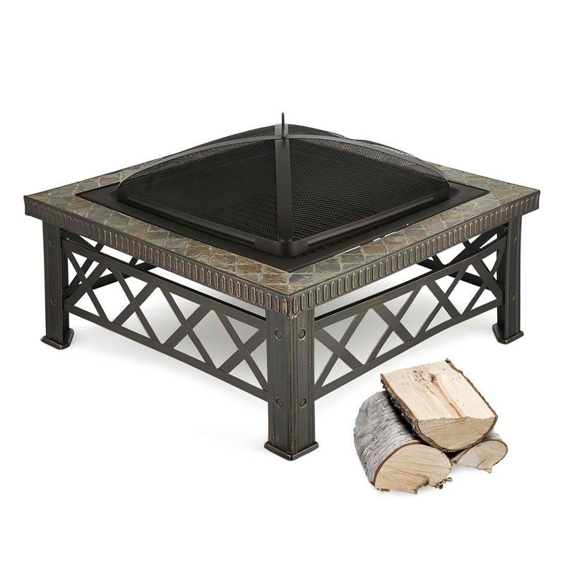 Square Steel Smokeless Fire Pit