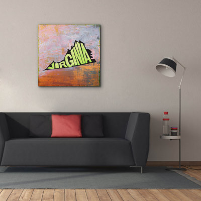 'Virginia' by Art Licensing Studio Canvas Wall Art