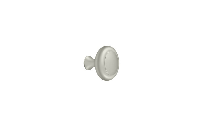 Mushroom Knob, Brushed Nickel