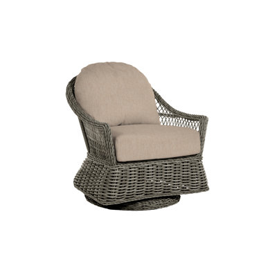Fauteuil oscillant tissé Soho