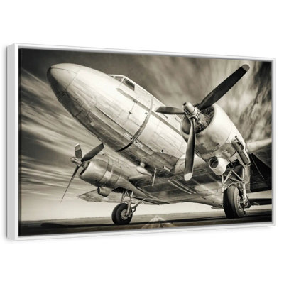 Monochrome Vintage Plane