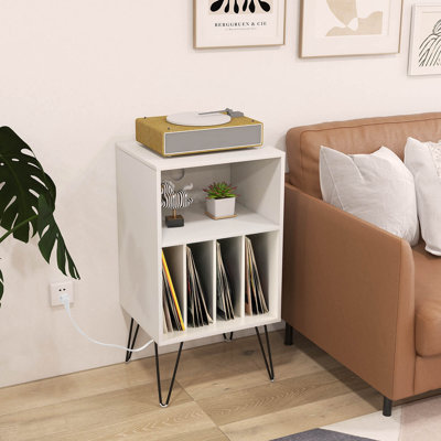 Table de chevet blanche Elzey