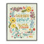 «Takes Courage Inspiring Florals», art de la giclée encadrée par Irene Chan