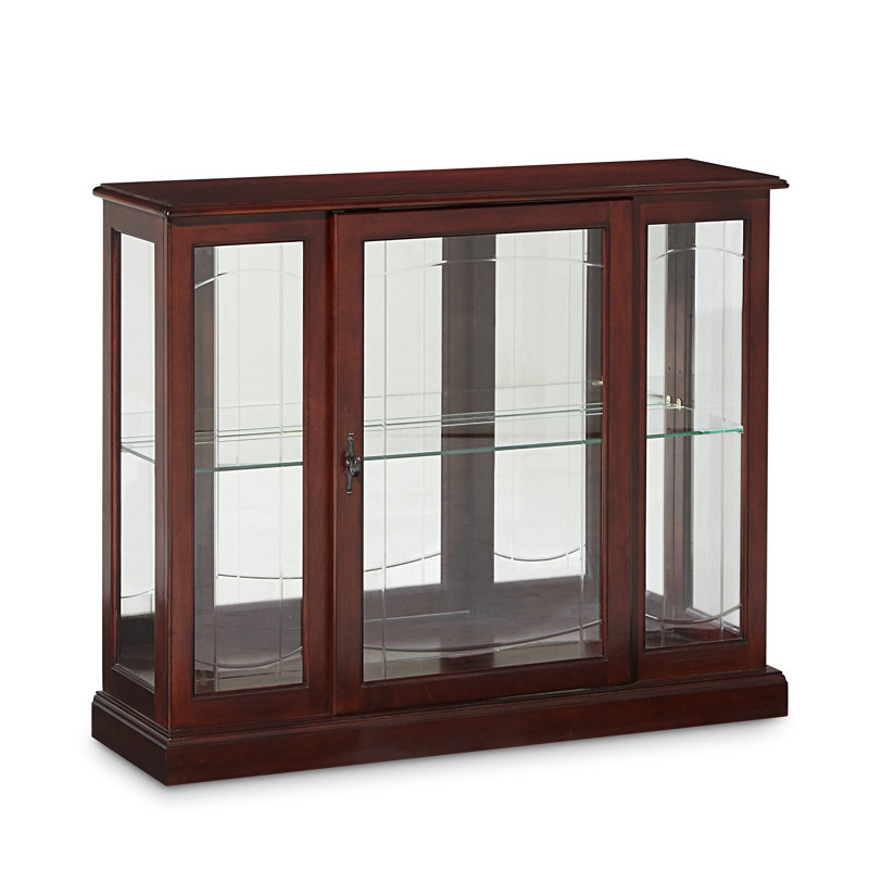 Keepsakes Lighted Curio Cabinet, Ridgewood Cherry
