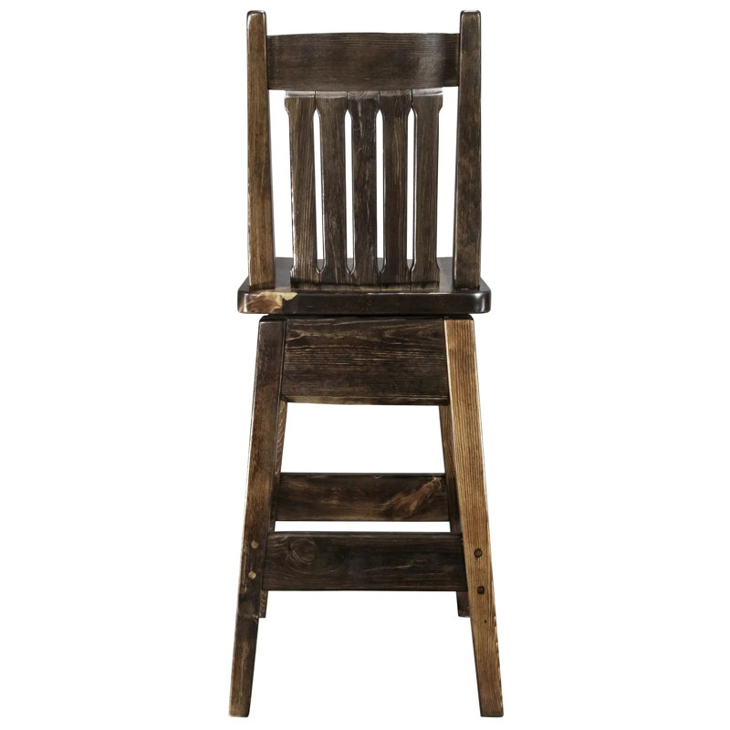 Tabouret de bar Big Sky, Teinture provincial / laque transparente
