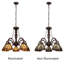 Lustre à 5 lumières Kasson-883957264