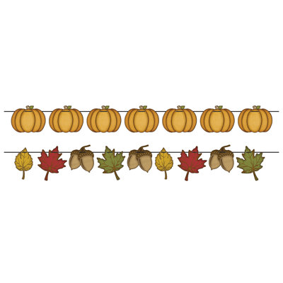 Rustic Fall Streamer Set
