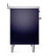 Cuisinière à induction ILVE Nostalgie II Series 40 po avec 6 éléments à induction (porte pleine)-1209468420