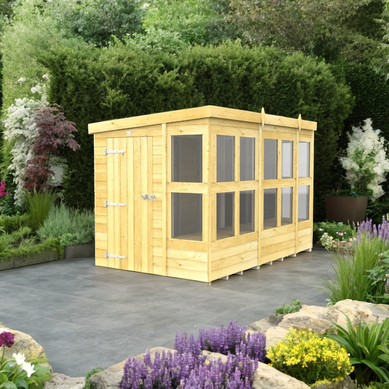 10ft x 6ft Pent Potting Shed