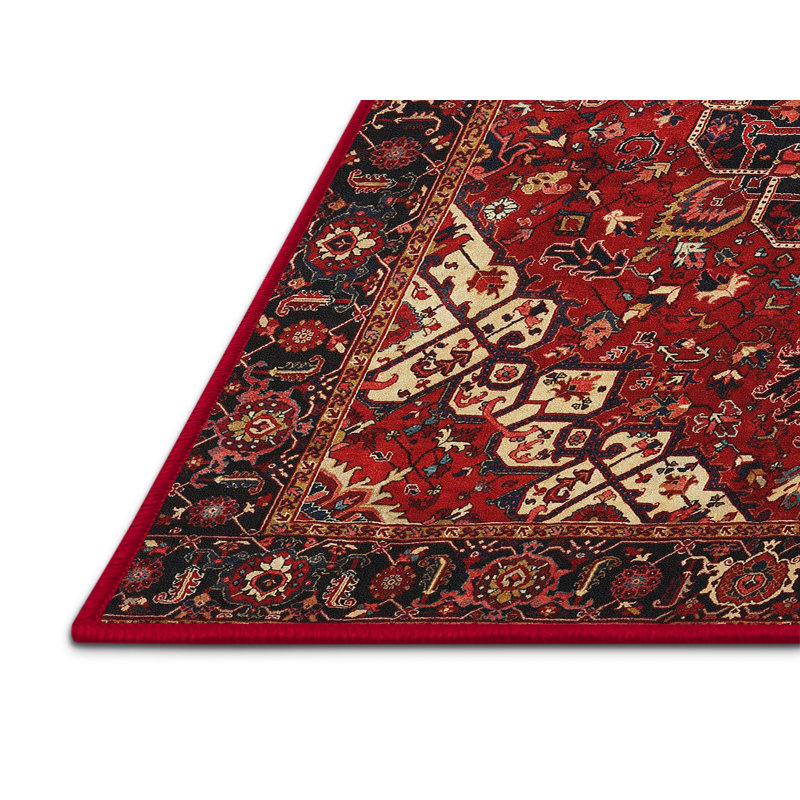 Cathreen Oriental Indoor Rug, Rectangle 7' x 9'