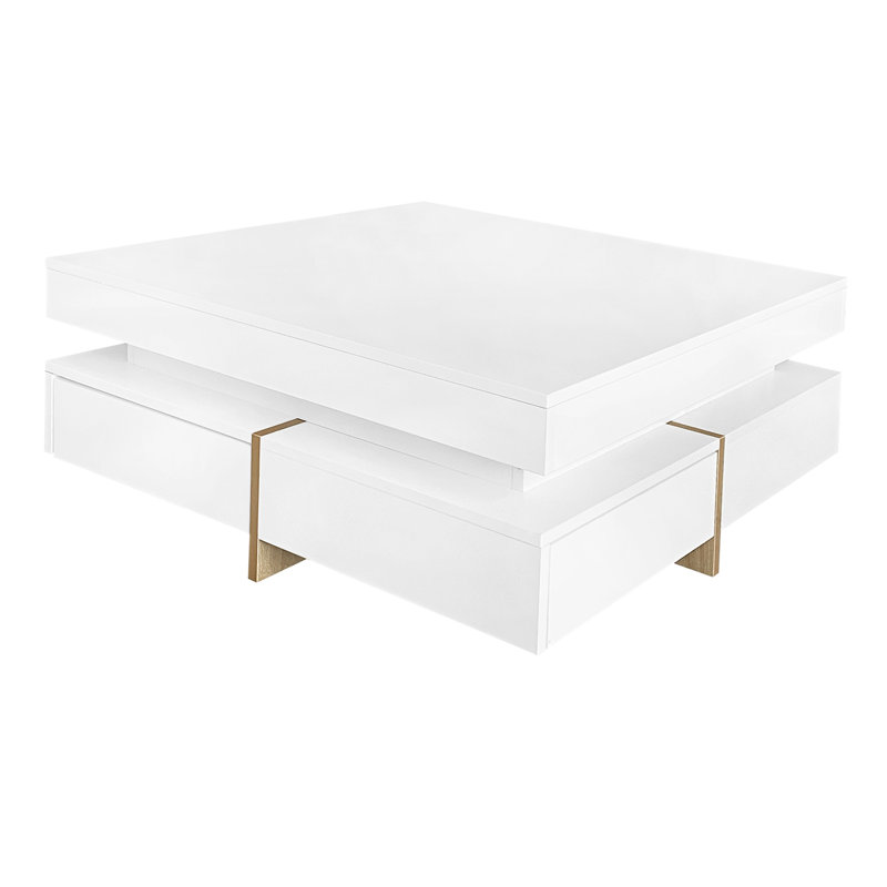 Table basse Nataka, Blanc