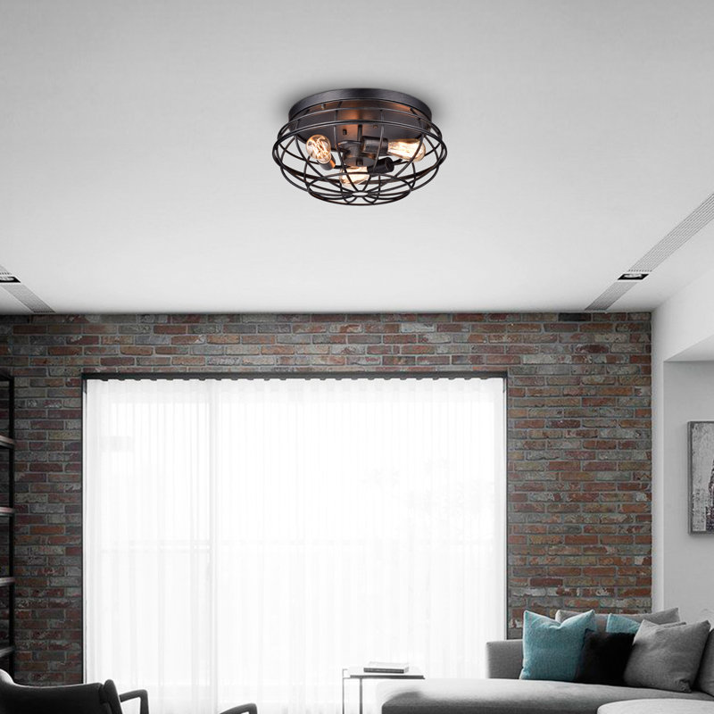 Lustre encastré 3 lumières Glenna