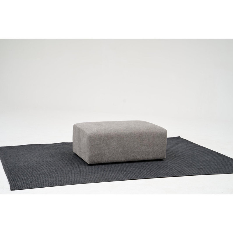 Pouffe, Light Gray