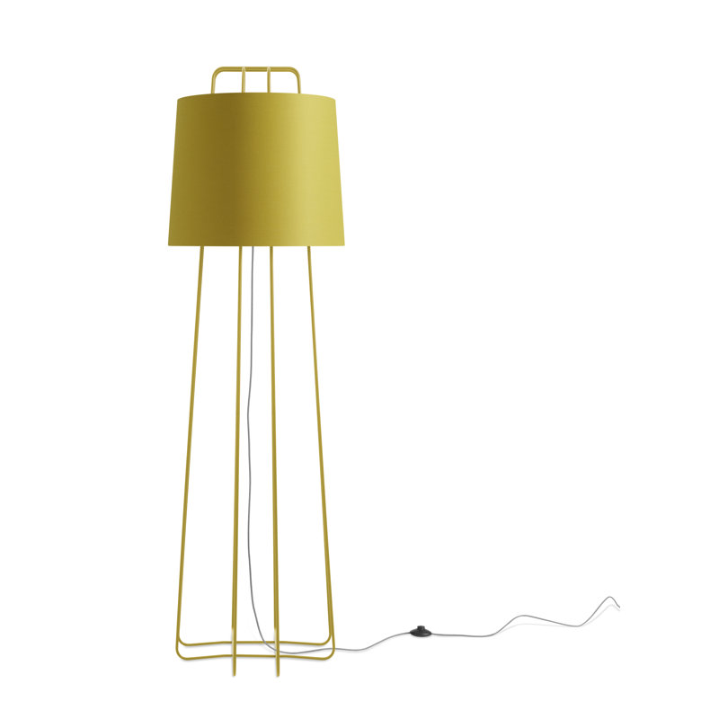 Perimeter 67.5'' Novelty Floor Lamp, White, White