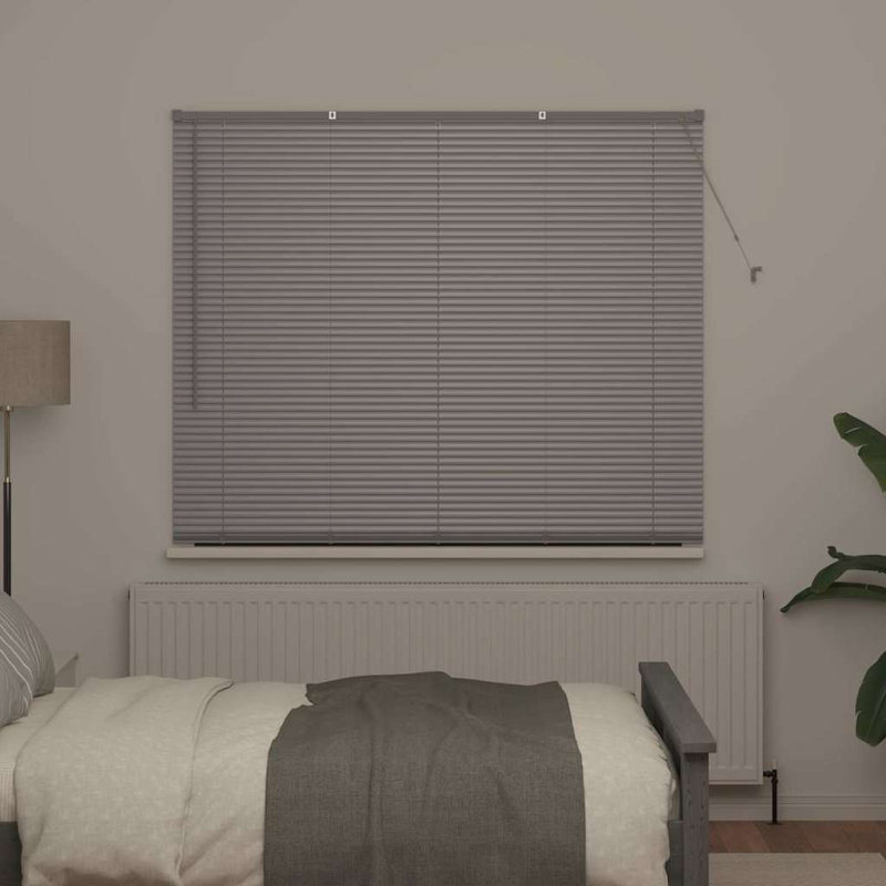 Venetian Blind, 175cm L x 160cm W, Silver