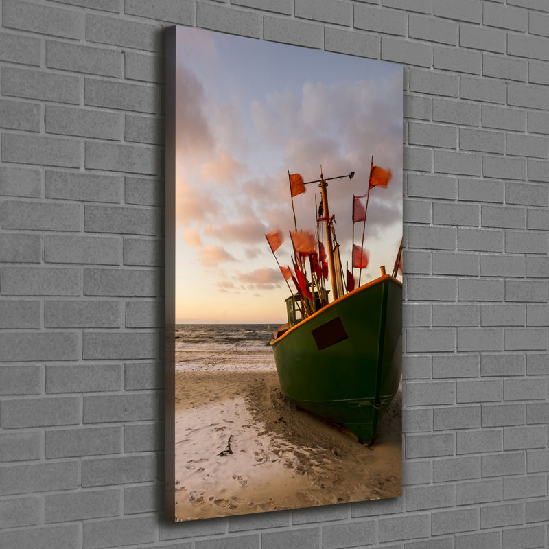 Fishing Boat - Wrapped Canvas Print