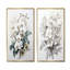 Orchidée noire et blanche Tranquility - ensemble de 2 décorations murales orchidées-1938893803-1938893800