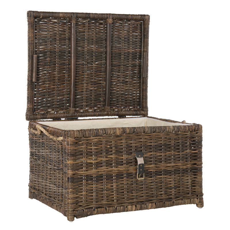 Coffre en osier Caden, Brun, H 18,3 po x l 29,9 po x P 23,6 po