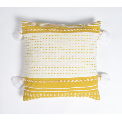 Jusiah Tassels Cotton Pillow Cover