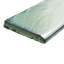 Antic Special 6" x 3" Ceramic Bullnose Tile Trim in Lava Verde