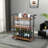 Kathe Metal Bar Cart