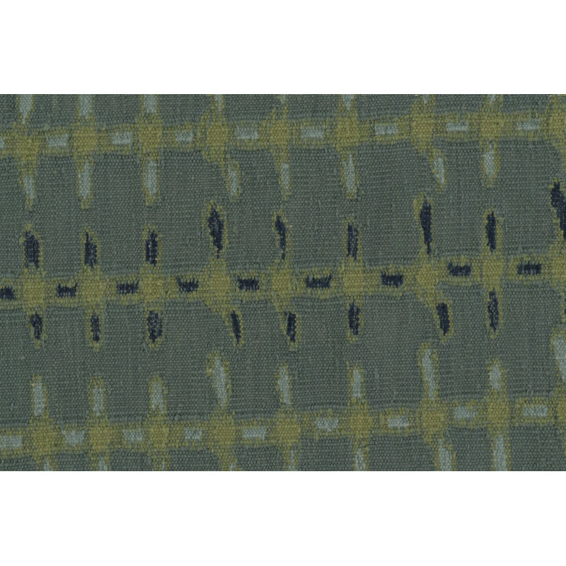 Wool Geometric Area Rug, Rectangle 5' x 7'