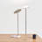Sky Flux Industrial 63" Dimmable LED Floor Lamp with Adjustable Head-62954088