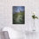 «Tall White Asters At West Quoddy Head» par Rick Berk, mur en métal