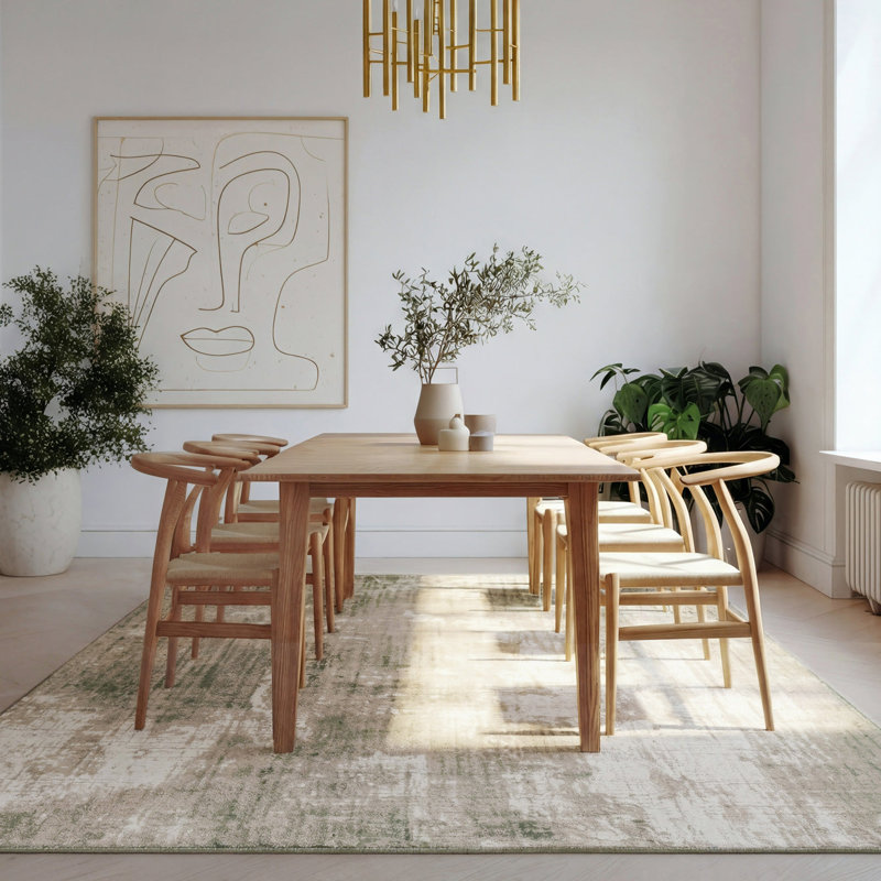 Abstract Machine Tufted Area Rug, 80cm x 150cm