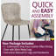Mose Upholstered Dining Chair Set-94830134-123755099