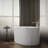 Sunstruck 65.5" L x 36" W Free standing Soaking Bathtub-11044919