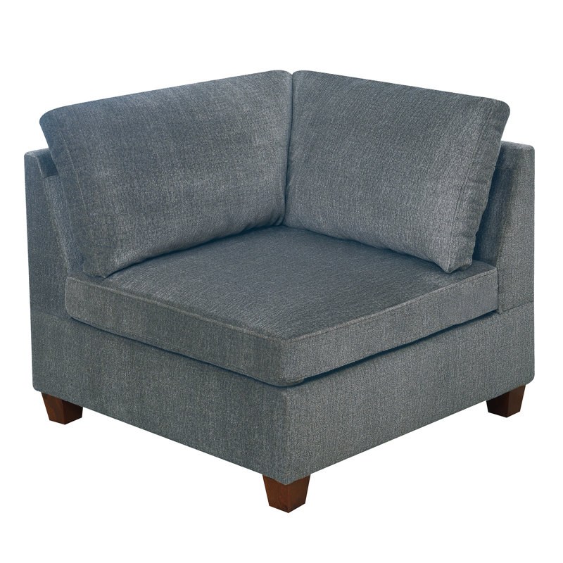 6 pièces modulaire gris, tissu de chenille de qualité supérieure, cadre en bois En réalité, de telles phrases devraient être évitées. Ensemble gris, symbole