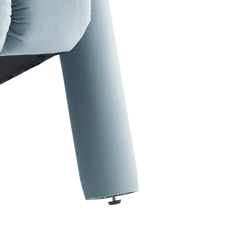 Fauteuil d'appoint Tubbi, bleu ciel, Bleu ciel