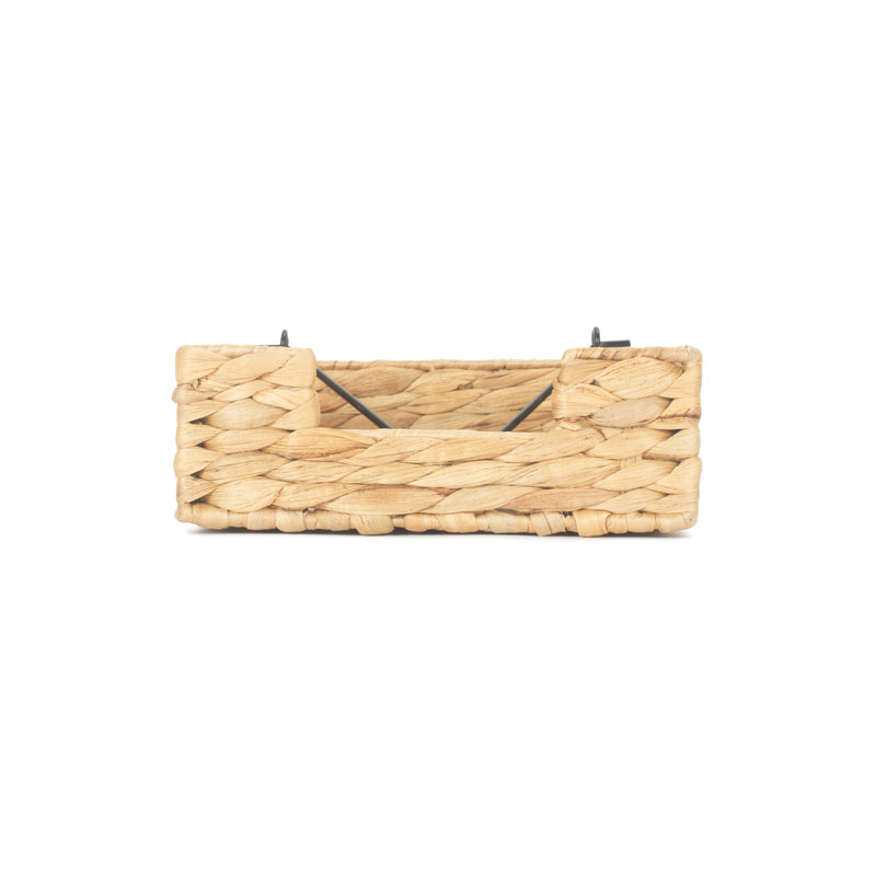 Wicker Water Hyacinth Napkin Holder Basket
