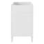 Meuble-lavabo de salle de bain 30 po sans lavabo supérieur, armoire de rangement moderne avec 2 tiroirs et un tiroir basculant-135660434