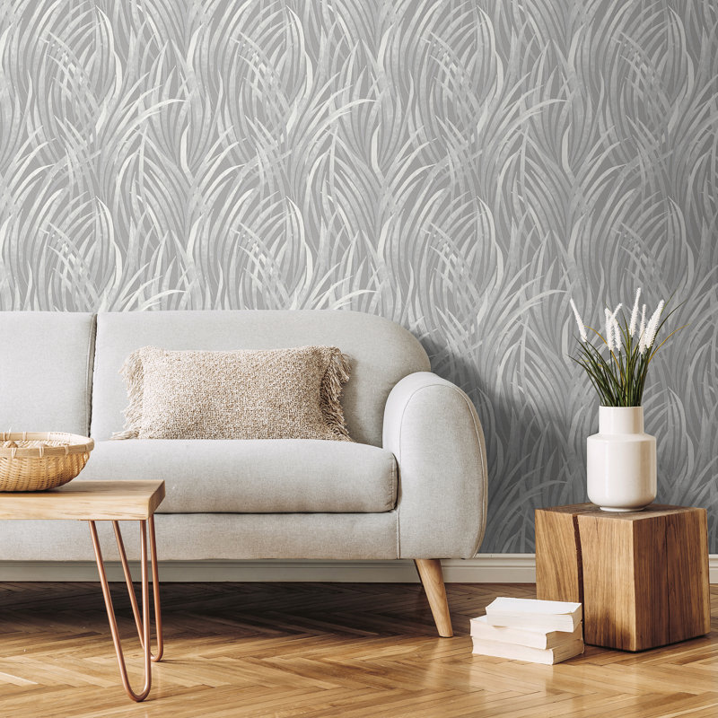 Papier peint Adelia, Gris