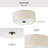 Chantey Linen Flush Mount-1593096541
