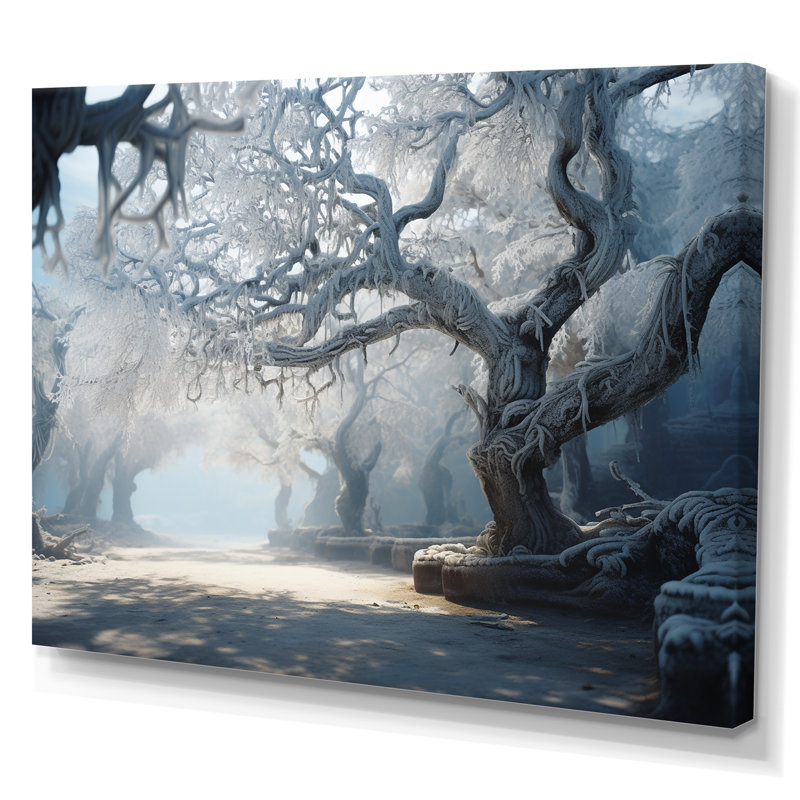 «Winter Frozen Tranquility I», reproduction, Toile tendue, H 34 po x l 44 po x P 1,5 po