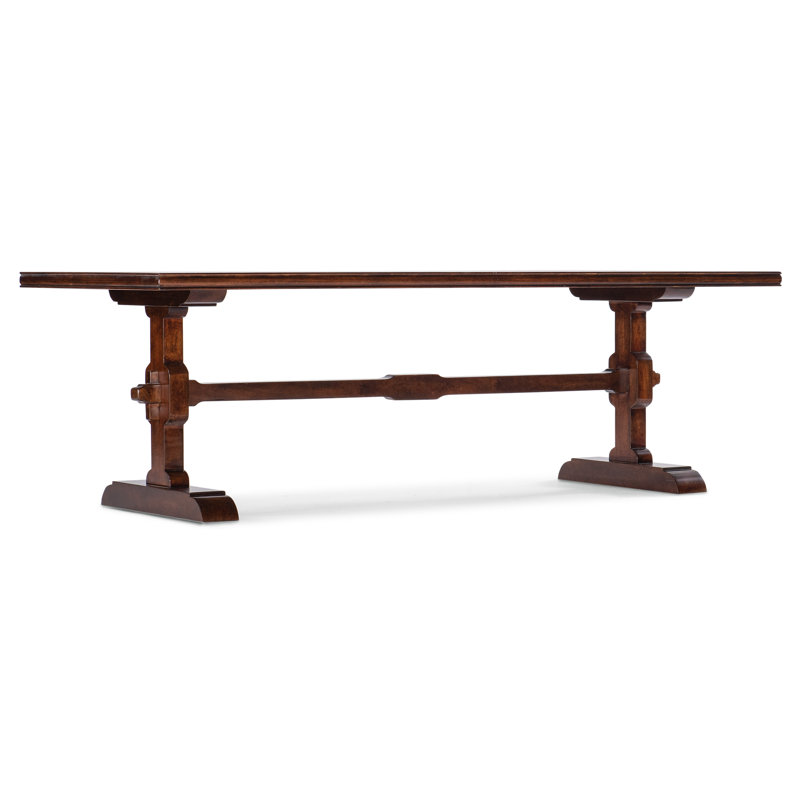 Charleston Brown Walnut Rectangular Coffee Table with Storage