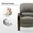 Hardge Genuine Leather Manual Standard Recliner-1618472788