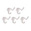 Classic 3-inch Double Hat and Coat Wall Mounted Hook Rack-56030397